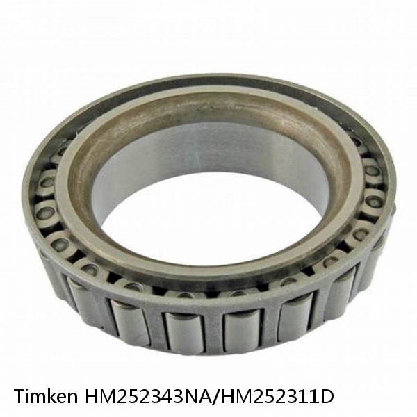HM252343NA/HM252311D Timken Tapered Roller Bearing Assembly