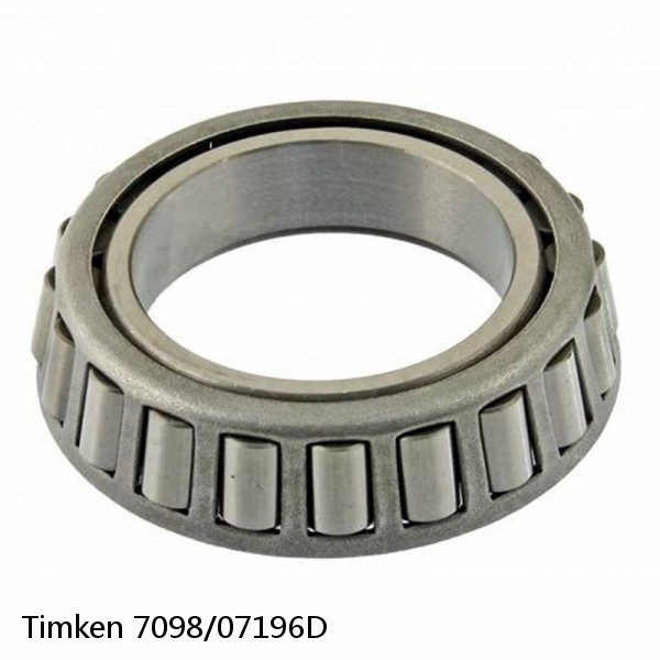 7098/07196D Timken Tapered Roller Bearing Assembly
