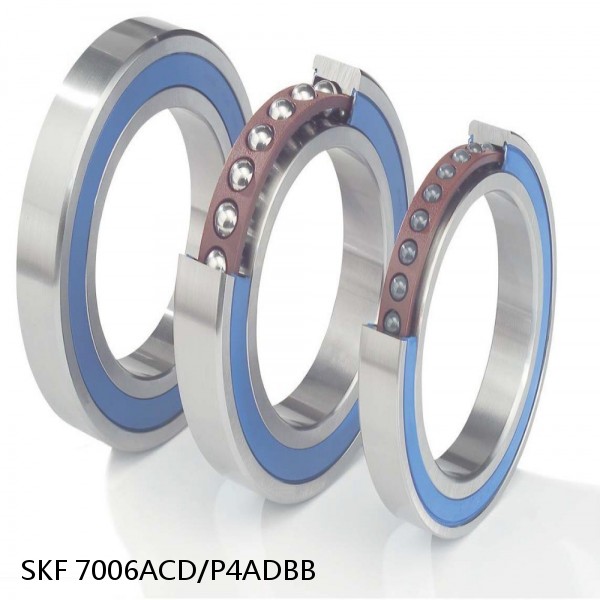 7006ACD/P4ADBB SKF Super Precision,Super Precision Bearings,Super Precision Angular Contact,7000 Series,25 Degree Contact Angle #1 small image