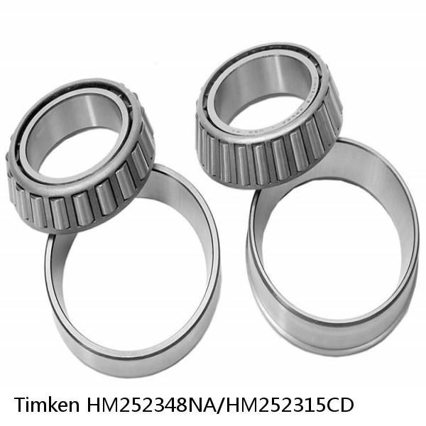 HM252348NA/HM252315CD Timken Tapered Roller Bearing Assembly #1 small image