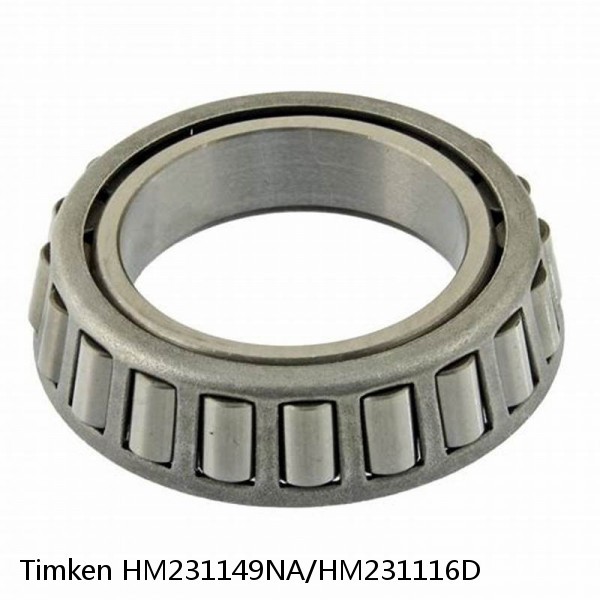HM231149NA/HM231116D Timken Tapered Roller Bearing Assembly #1 image