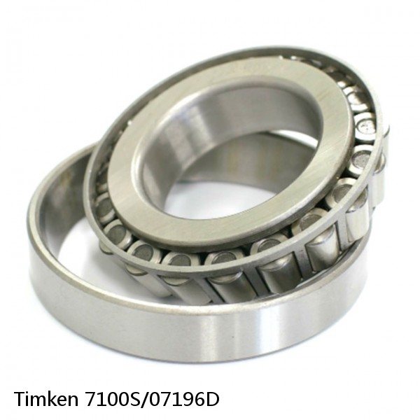 7100S/07196D Timken Tapered Roller Bearing Assembly #1 image